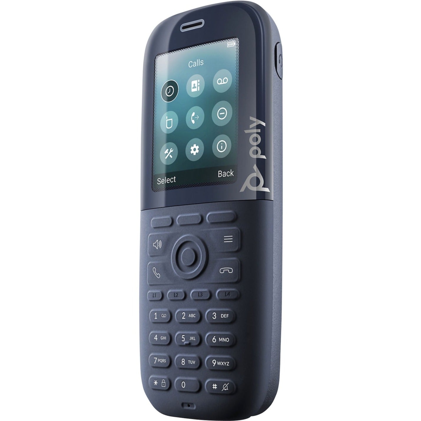 Poly 2200-86930-001 Rove 30 Handset, Color LCD, DECT Bluetooth, 18 Hour Talk Time