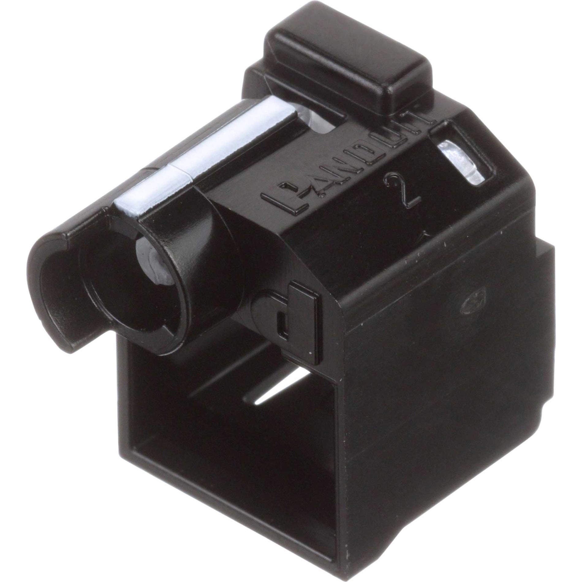 Panduit PSL-DCPLRE-BL-C RJ45 Lock In Device, Black