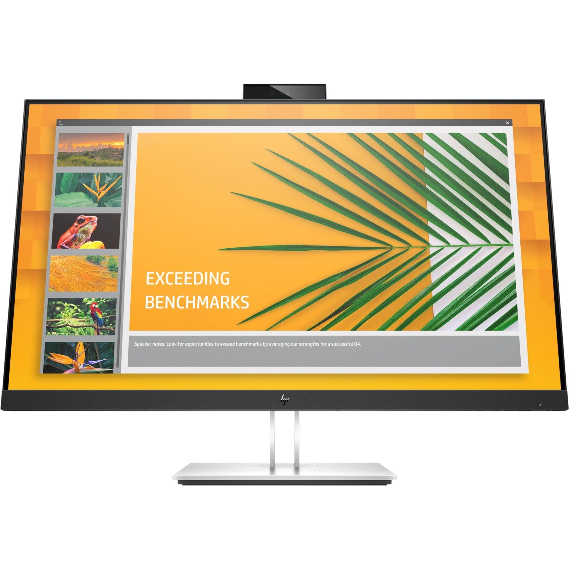 HP E27d G4 QHD Advanced Docking Monitor, 27" Webcam WQHD LCD, USB Hub, HDMI, DisplayPort, USB Type-C, RJ-45