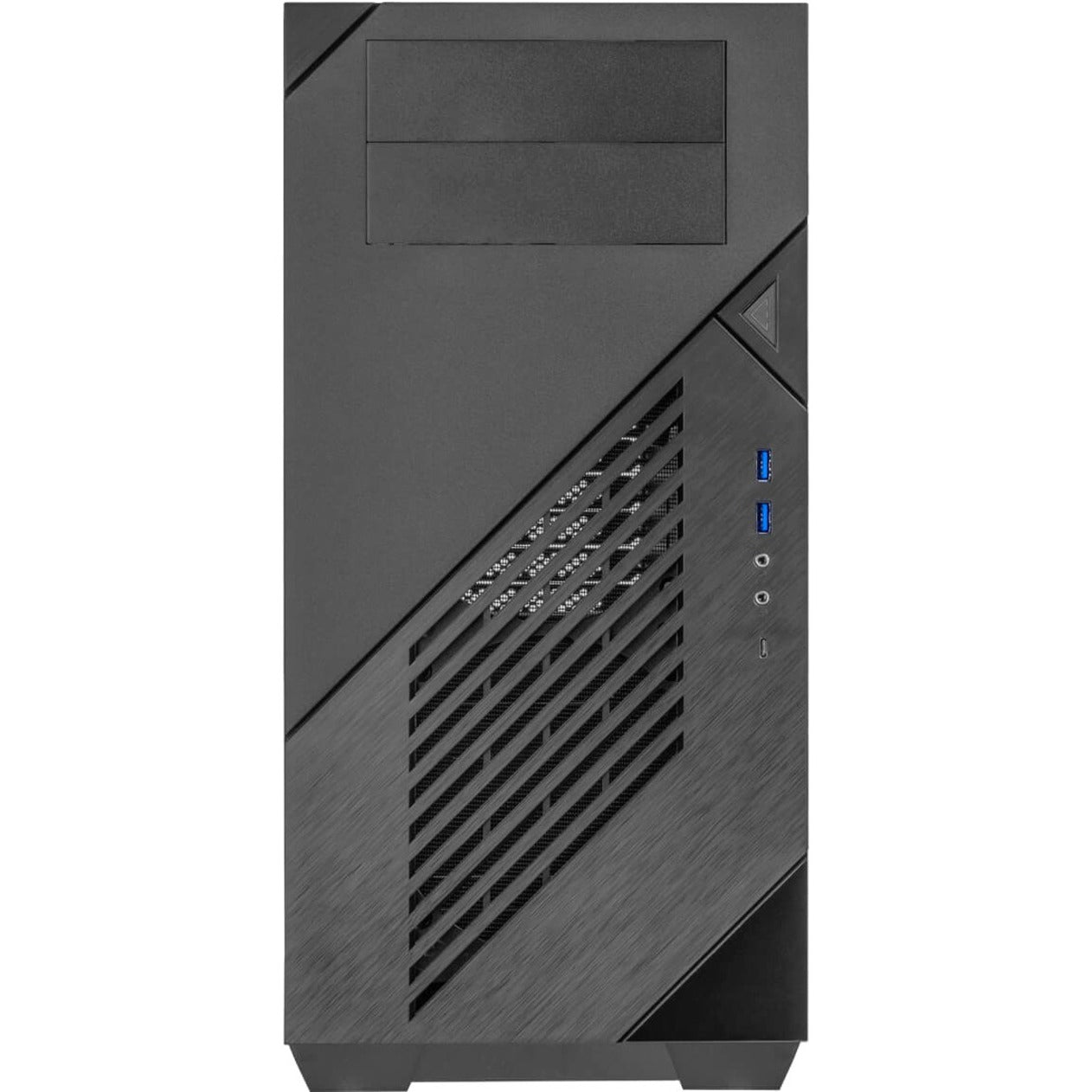In Win PE715 Computer Case, Mid-tower Black, 10 Expansion Bays, 9 Expansion Slots, USB 3.0, Audio Ports