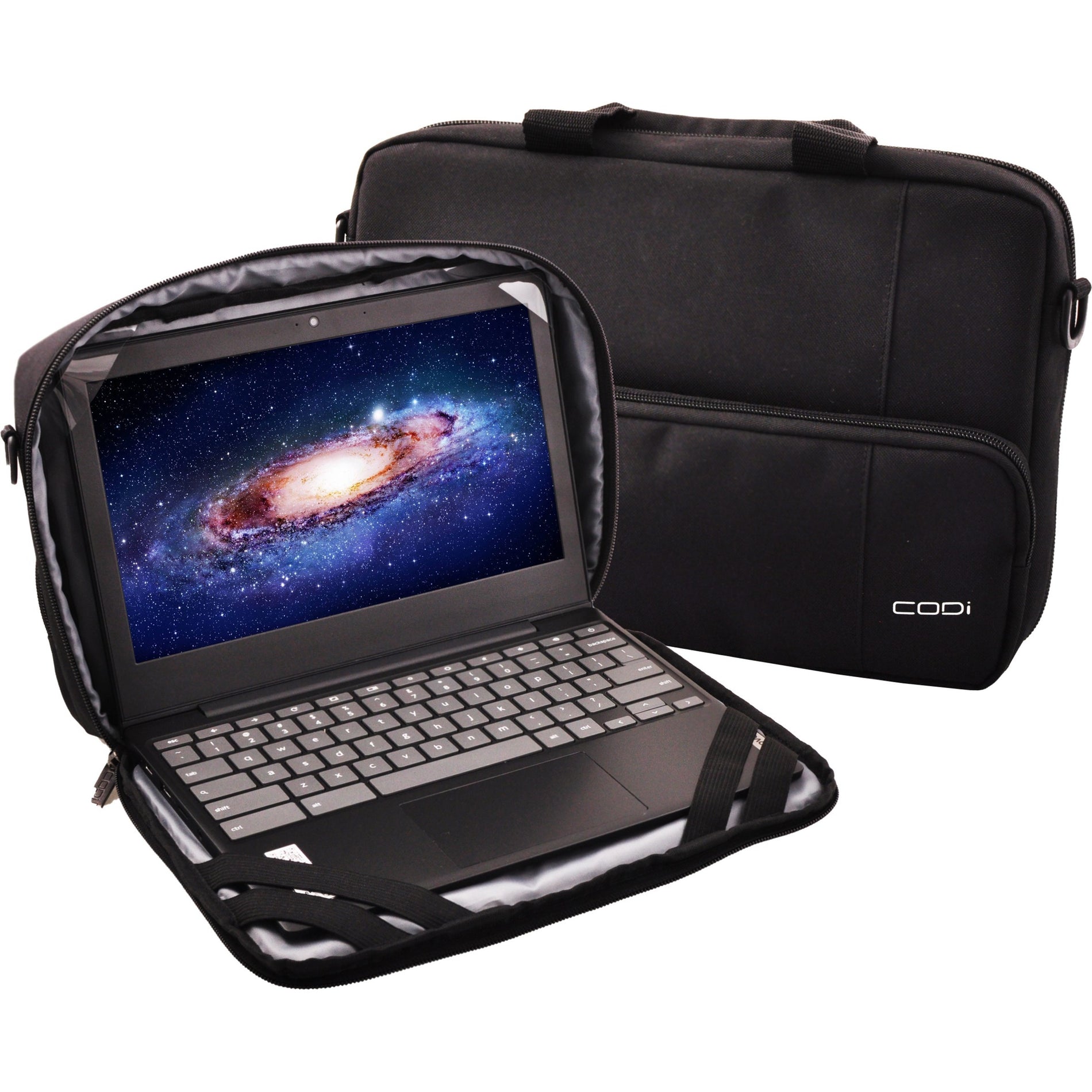 CODi AWO116-4 Alunno Always-On 11.6" Chromebook Case, Durable and Water-Resistant, Black