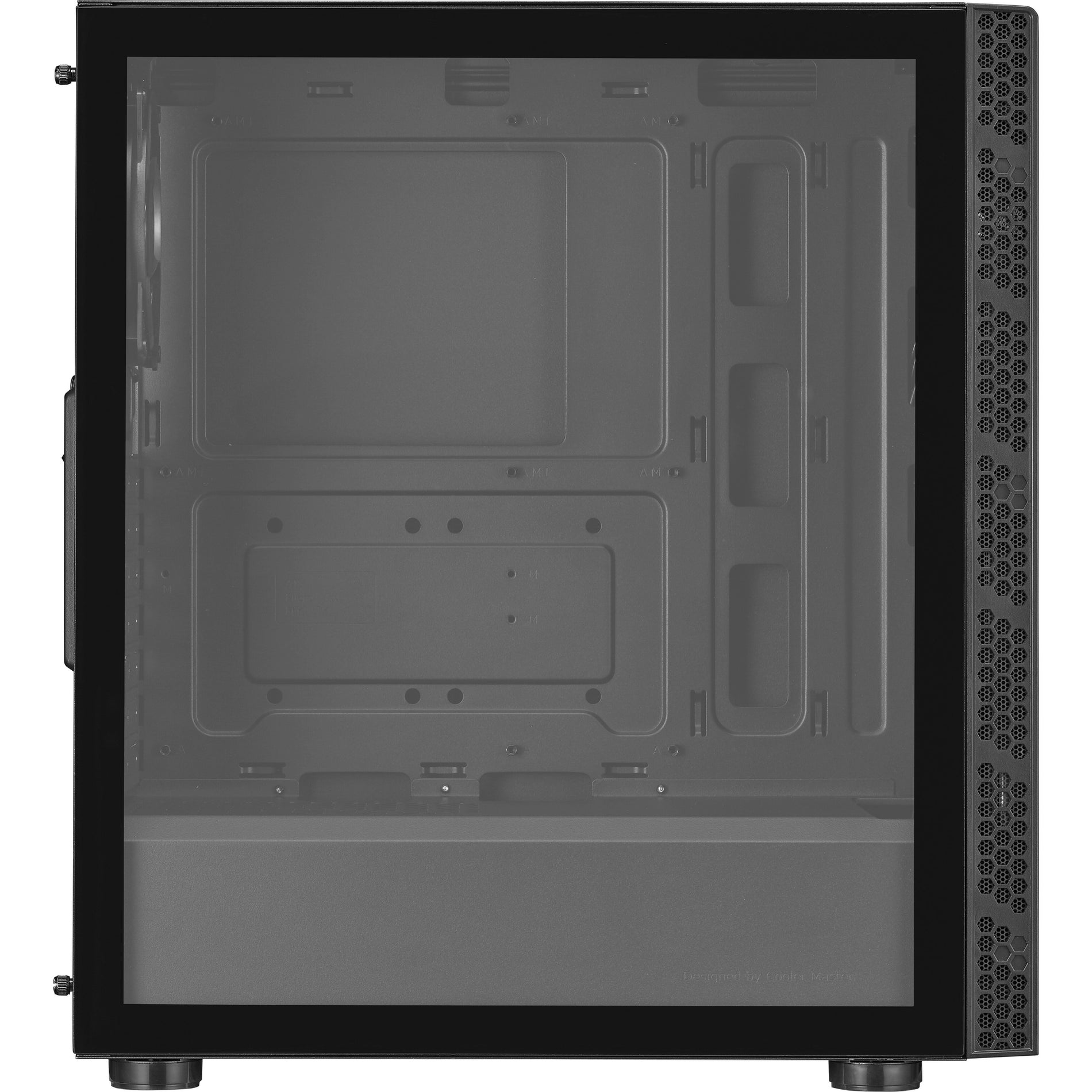 Cooler Master MB600L2-KG5N-S00 MasterBox Gaming Computer Case, Mid-tower, Tempered Glass, Black