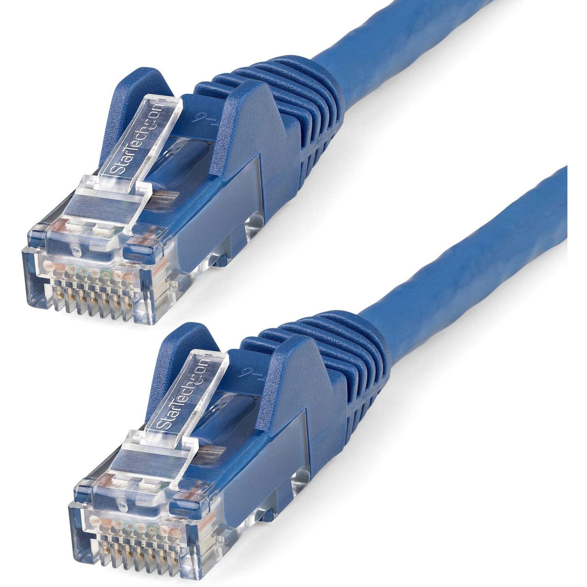 StarTech.com N6LPATCH10BL 10ft LSZH CAT6 Ethernet Cable - Blue, Flexible, PoE, Stranded, 10 Gbit/s