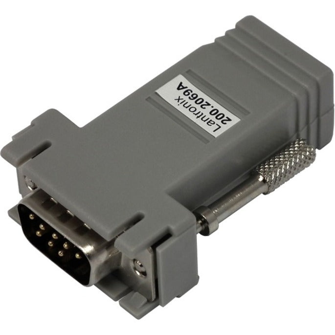 Lantronix ACC-200.2069A Accessory RJ45 To DB9M DCE Adapter, SLC, EDSxPR, EDSxPS, connection to DB9F DTE