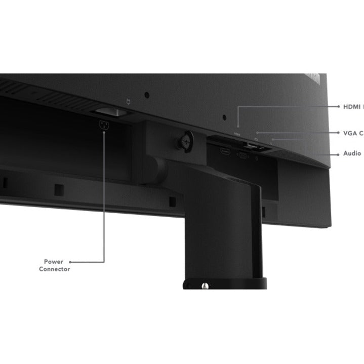 Lenovo ThinkVision S27e-20 27" Full HD LED LCD Monitor - 16:9 - Raven Black (62AFKAT2US) Alternate-Image9 image