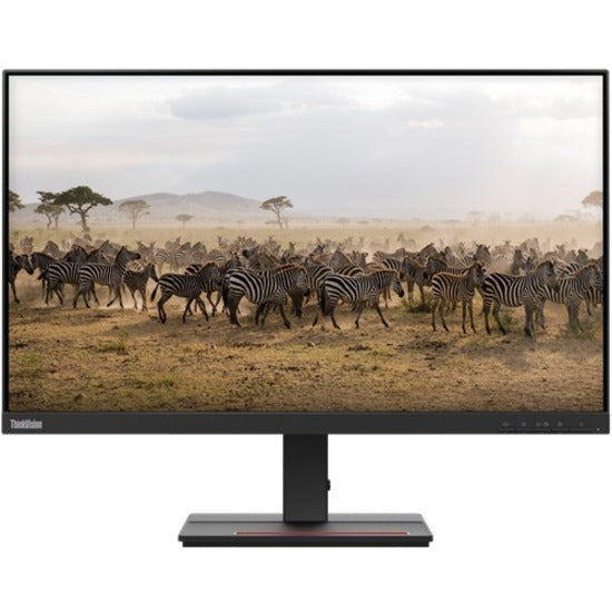 Lenovo 62AFKAT2US ThinkVision S27e-20 Widescreen LCD Monitor, 27-inch QHD, In-Plane Switching, 3-Side Borderless Panel, HDMI