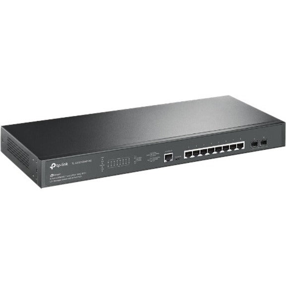TP-Link TL-SG3210XHP-M2 JetStream 8-Port Managed Switch with 8-Port PoE+, 2.5GBase-T and 10GE SFP+
