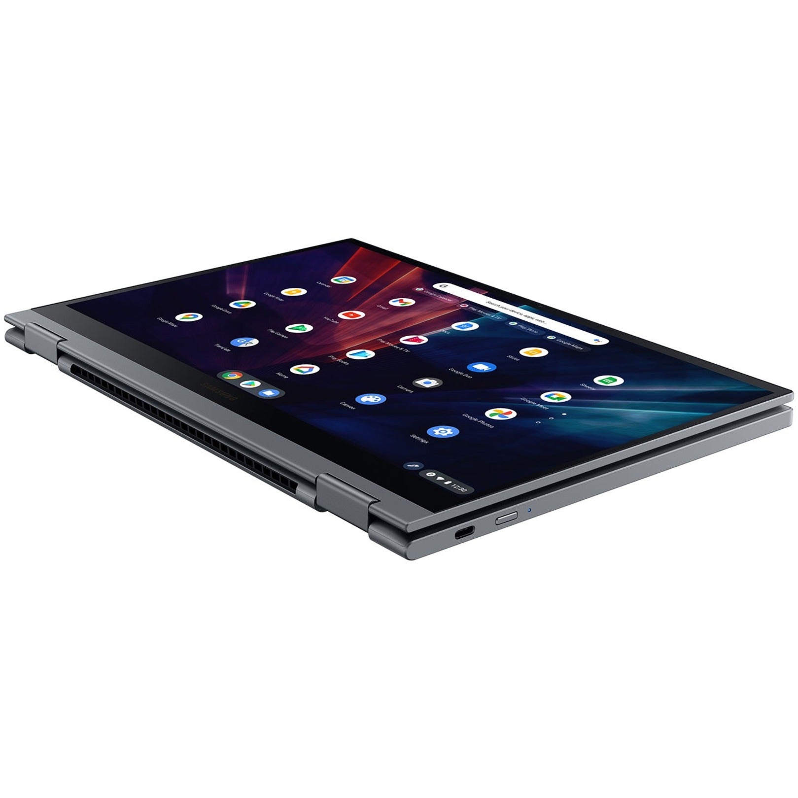 Samsung XE530QDA-KB2US Galaxy Chromebook 2 13.3" QLED Touch-Screen, Intel Celeron, 4GB Memory, 64GB eMMC, Mercury Gray