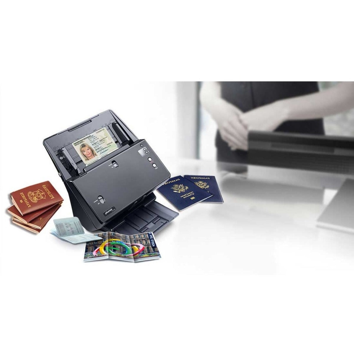Plustek PT2160 SmartOffice ADF Scanner - Duplex Scanning