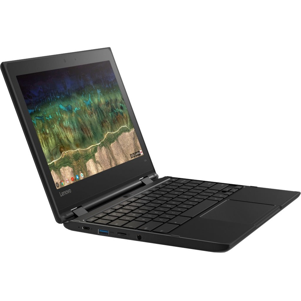 Lenovo 81MC004WUS 500e Chromebook 2nd Gen 11.6" Touchscreen Convertible 2 in 1 Chromebook, Intel Celeron N4120, 4GB RAM, 32GB Flash Memory, Gray