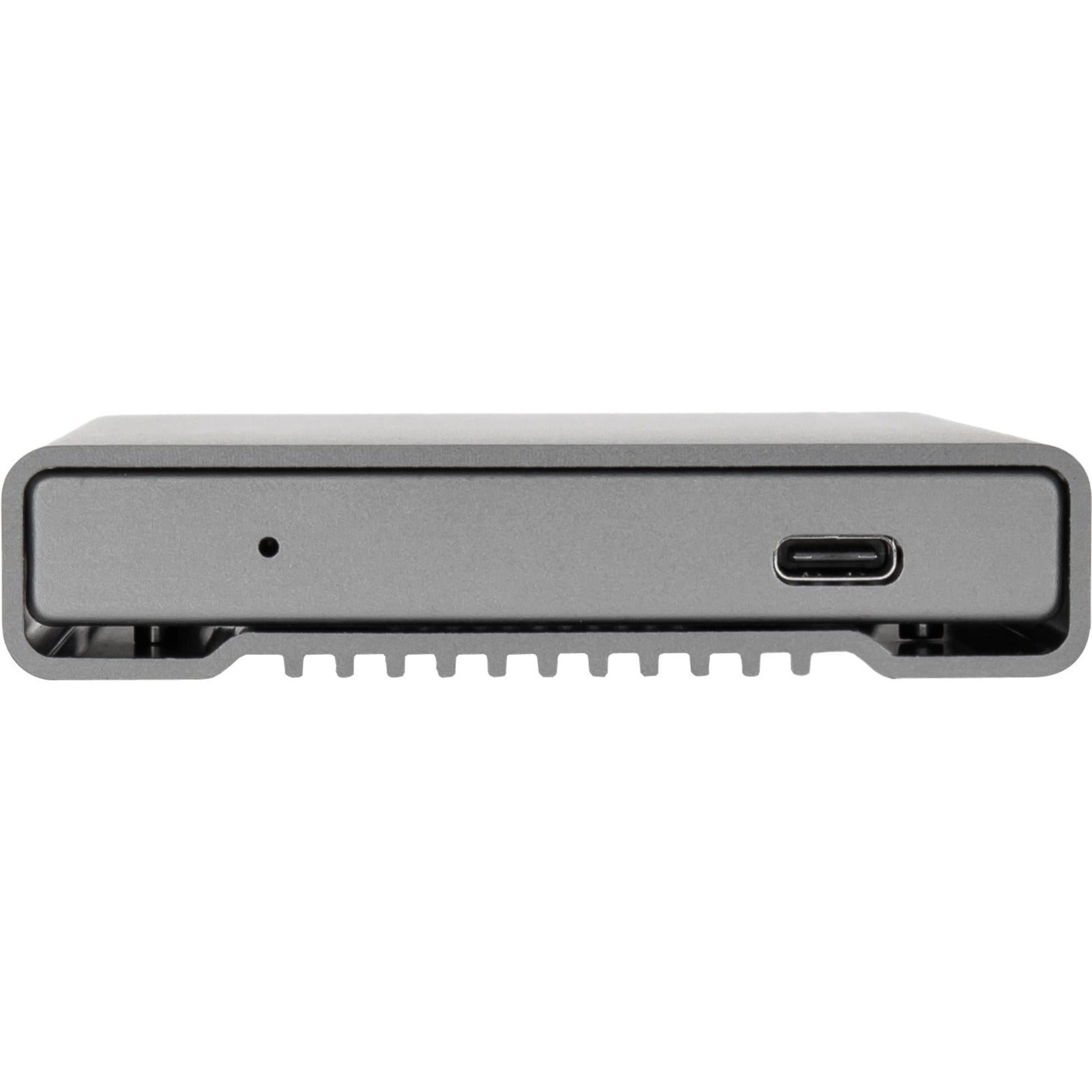 Rocstor GP3602-01 Rocpro P33 1TB Portable USB 3.1 Gen2 10Gbps USB 3.0 External Hard Drive, Aluminum Gray