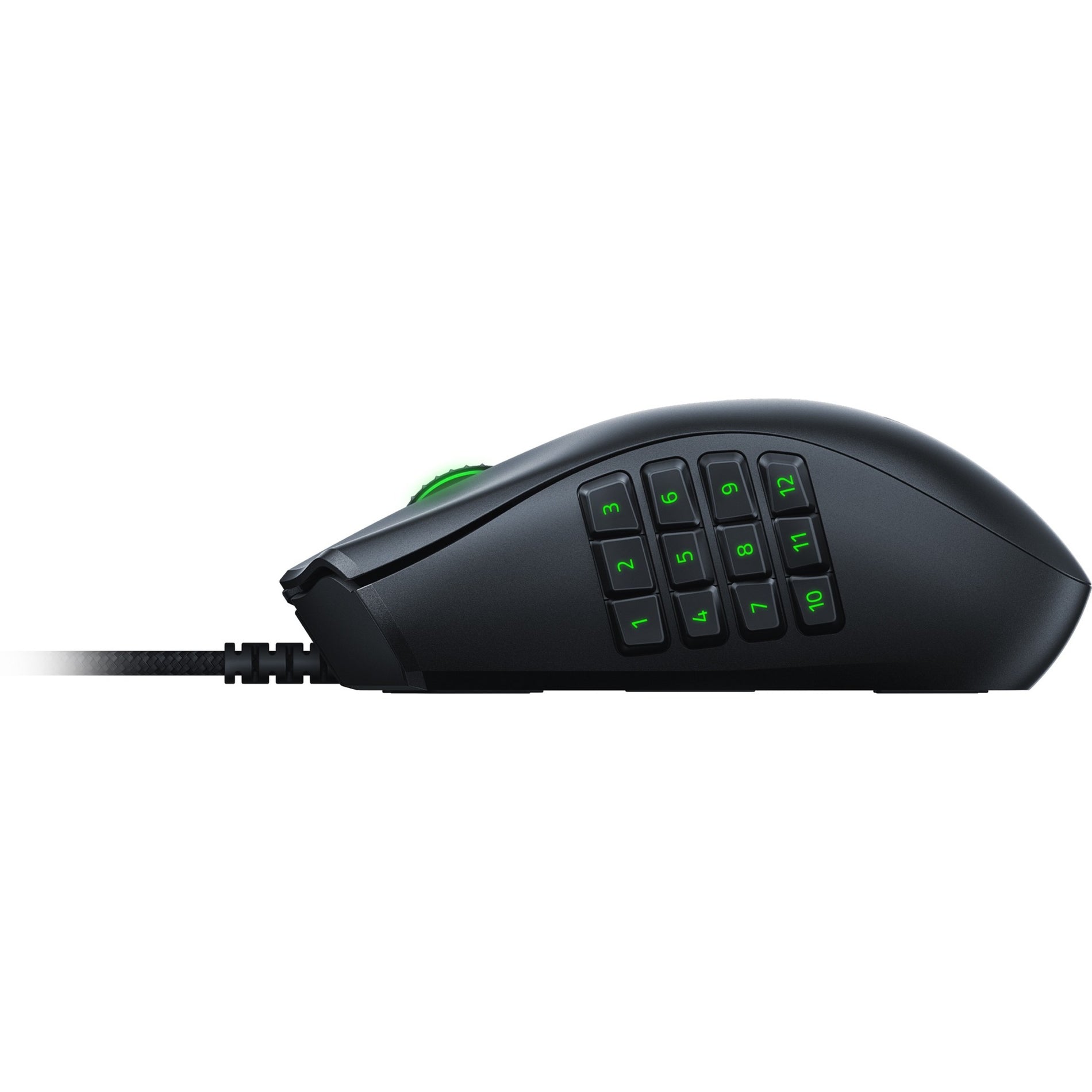 Razer RZ01-03590100-R3U1 Naga X Ergonomic MMO Gaming Mouse With 16 Buttons, Chroma RGB Lighting, Black