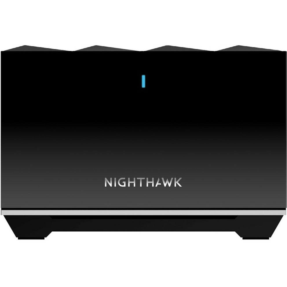 Netgear MS80-100NAS Nighthawk Tri-band Mesh WiFi 6 Add-on Satellite, Gigabit Ethernet, 2 Network Ports, 3.52 Gbit/s Wireless Transmission Speed