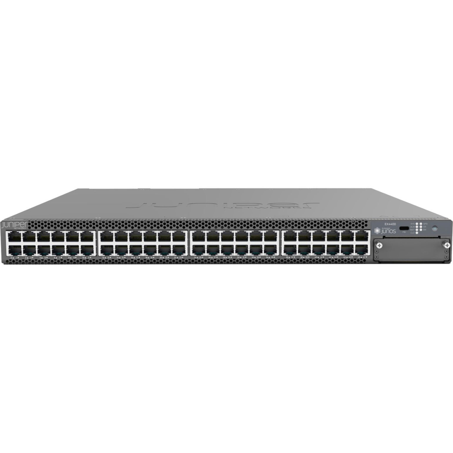 Juniper EX4400-48T Ethernet Switch - Gigabit Ethernet, 100 Gigabit Eth –  Network Hardwares