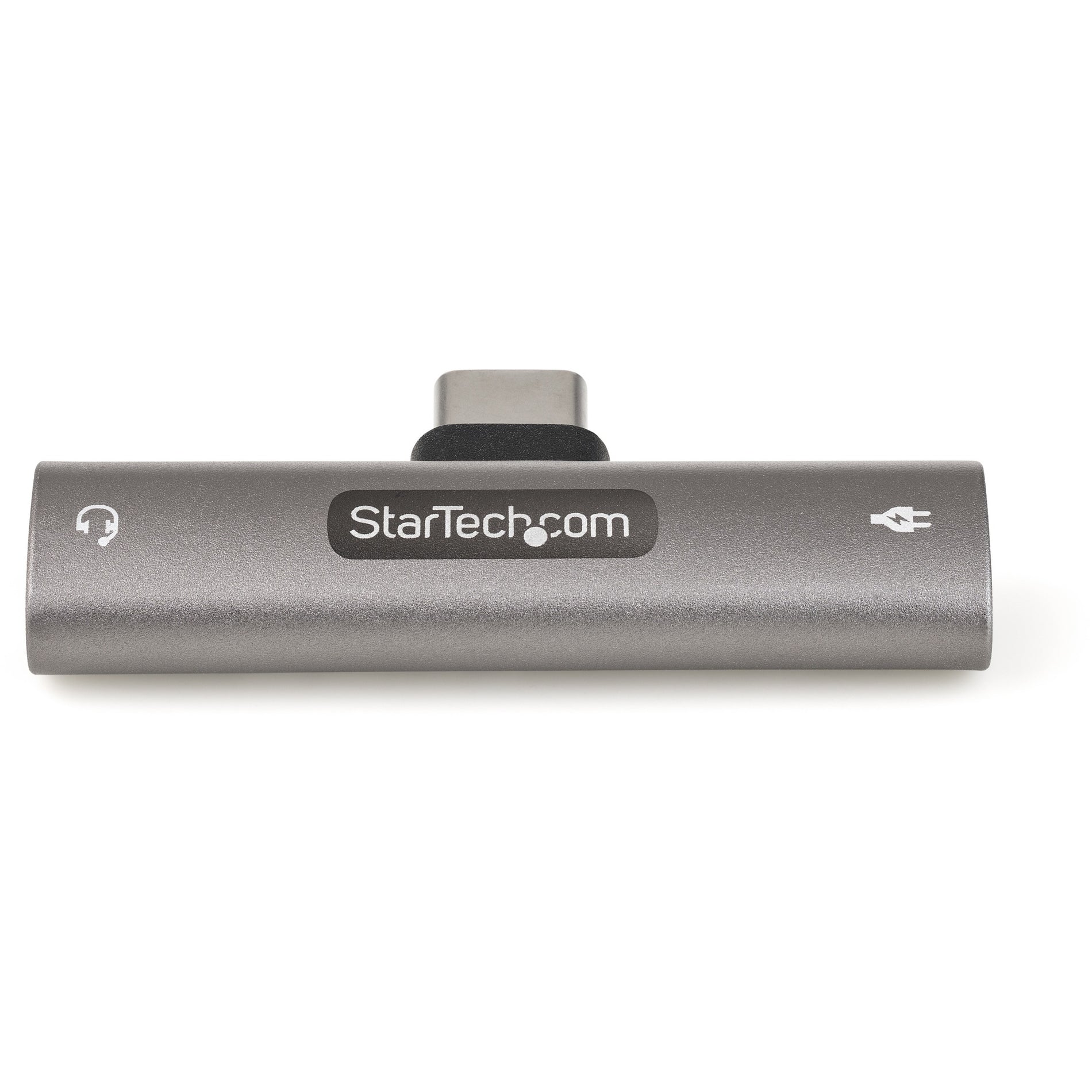 StarTech.com CDP235APDM USB-C to 3.5mm Audio Adapter, USB-C Audio & Charge Adapter, USB Type-C PD Charging