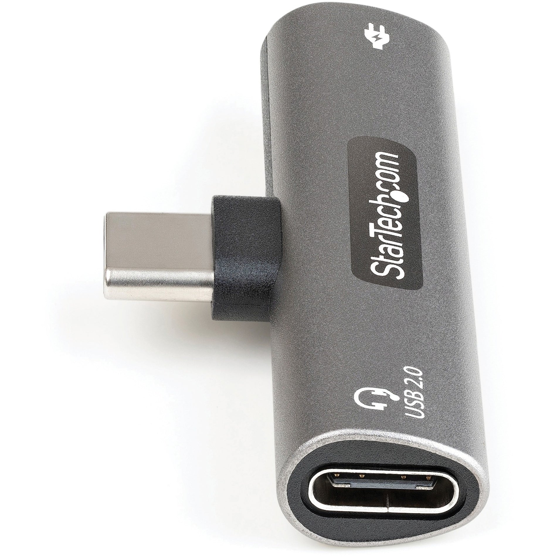StarTech.com CDP2CAPDM USB-C Audio & Charging Adapter, USB Type-C PD Charger, USB-C Audio Headset Port