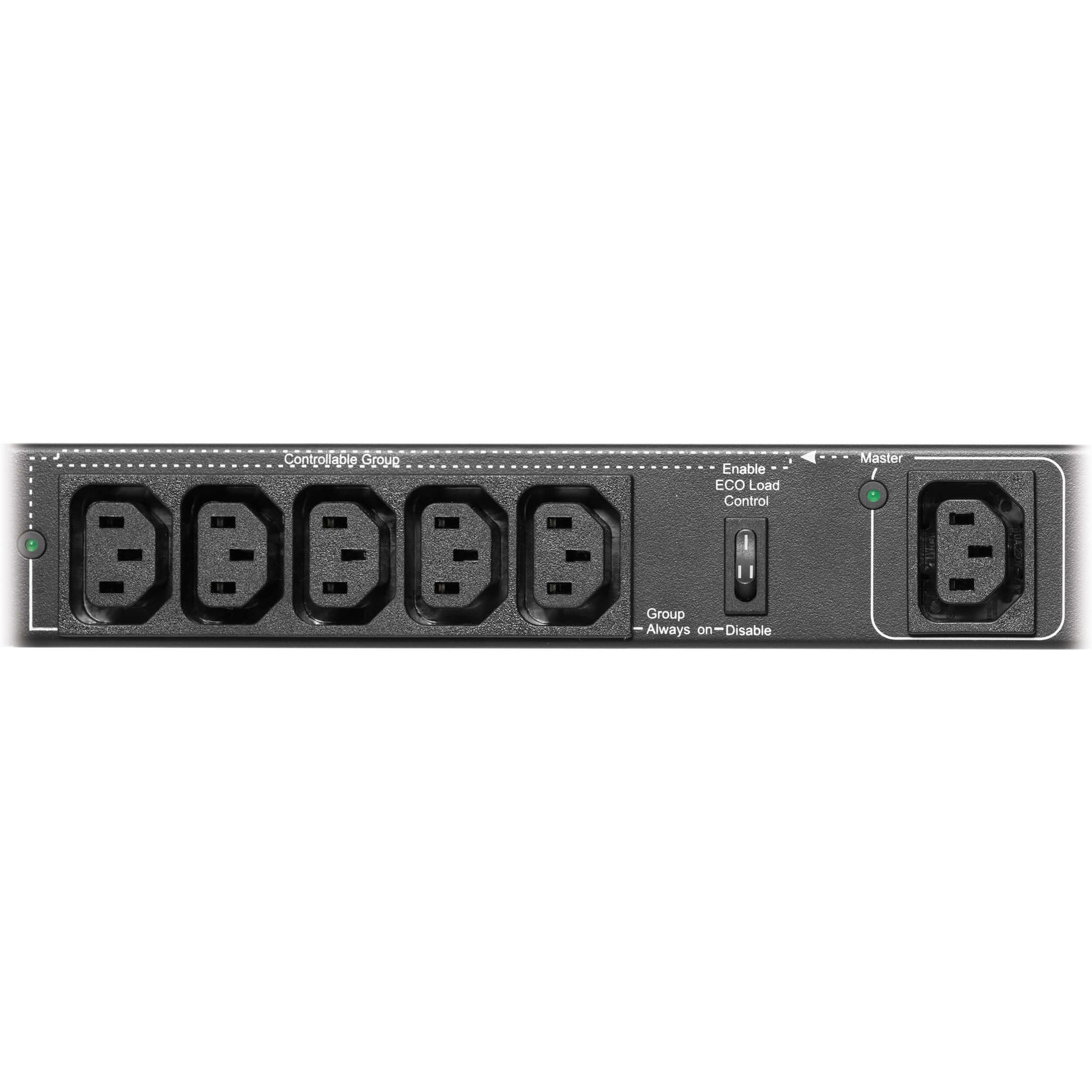 Tripp Lite PDUBHV101U 6-Outlets PDU, 230V AC, 10A, 2400W, Wall/Rack-Mountable
