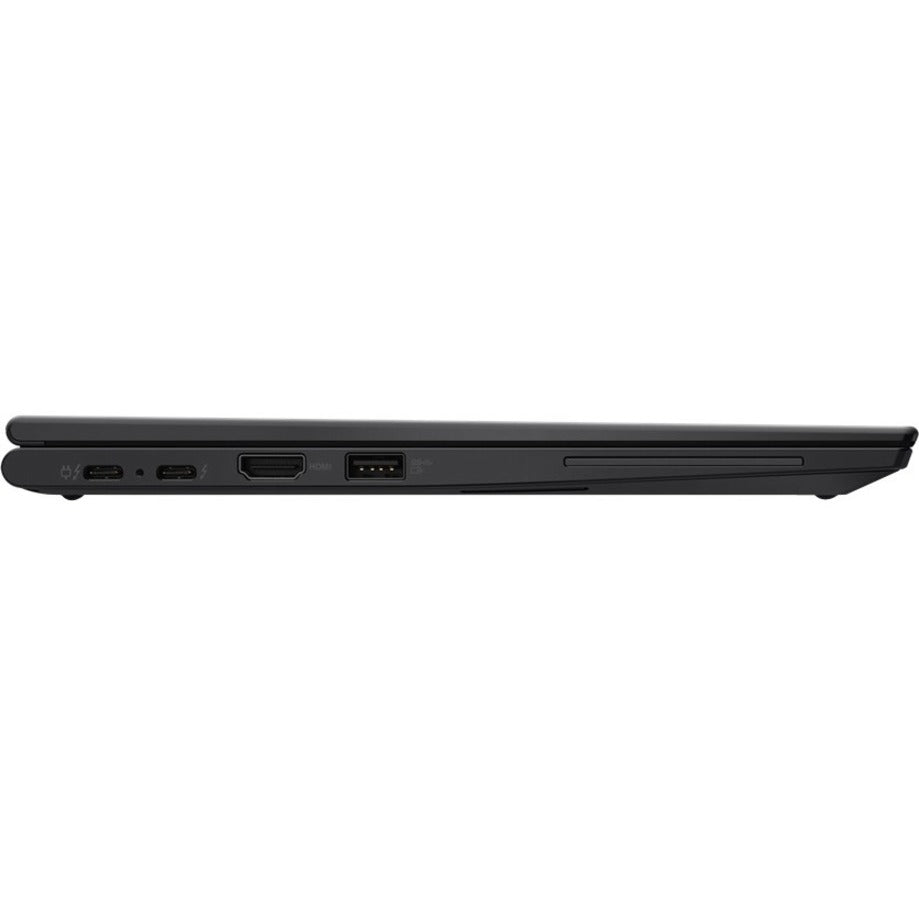 Lenovo 20W8002XUS ThinkPad X13 Yoga Gen 2 2 in 1 Notebook, 13.3" Touchscreen, Core i7, 16GB RAM, 256GB SSD, Windows 10 Pro