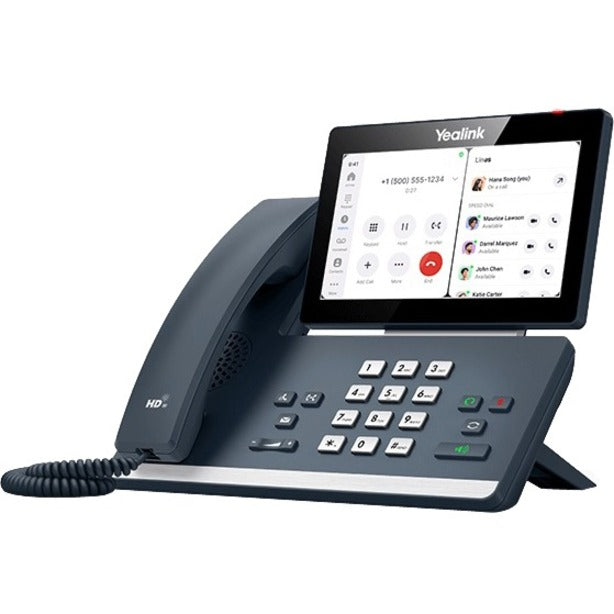 Yealink 1301189 Smart Business Phone MP58-WH-Teams, Bluetooth Handset, USB, PoE, Classic Gray