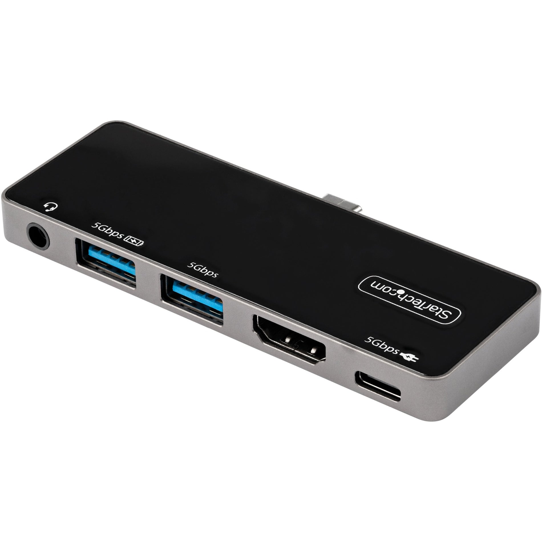 StarTech.com DKT30ICHPD USB-C Multiport Adapter USB-C to 4K 60Hz HDMI 100W PD Pass-Through 3xUSB Audio