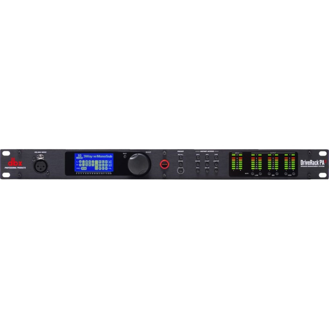 dbx PA2-V DBXPA2-V-TW Loudspeaker Management System, Advanced Audio Control for Enhanced Sound Quality