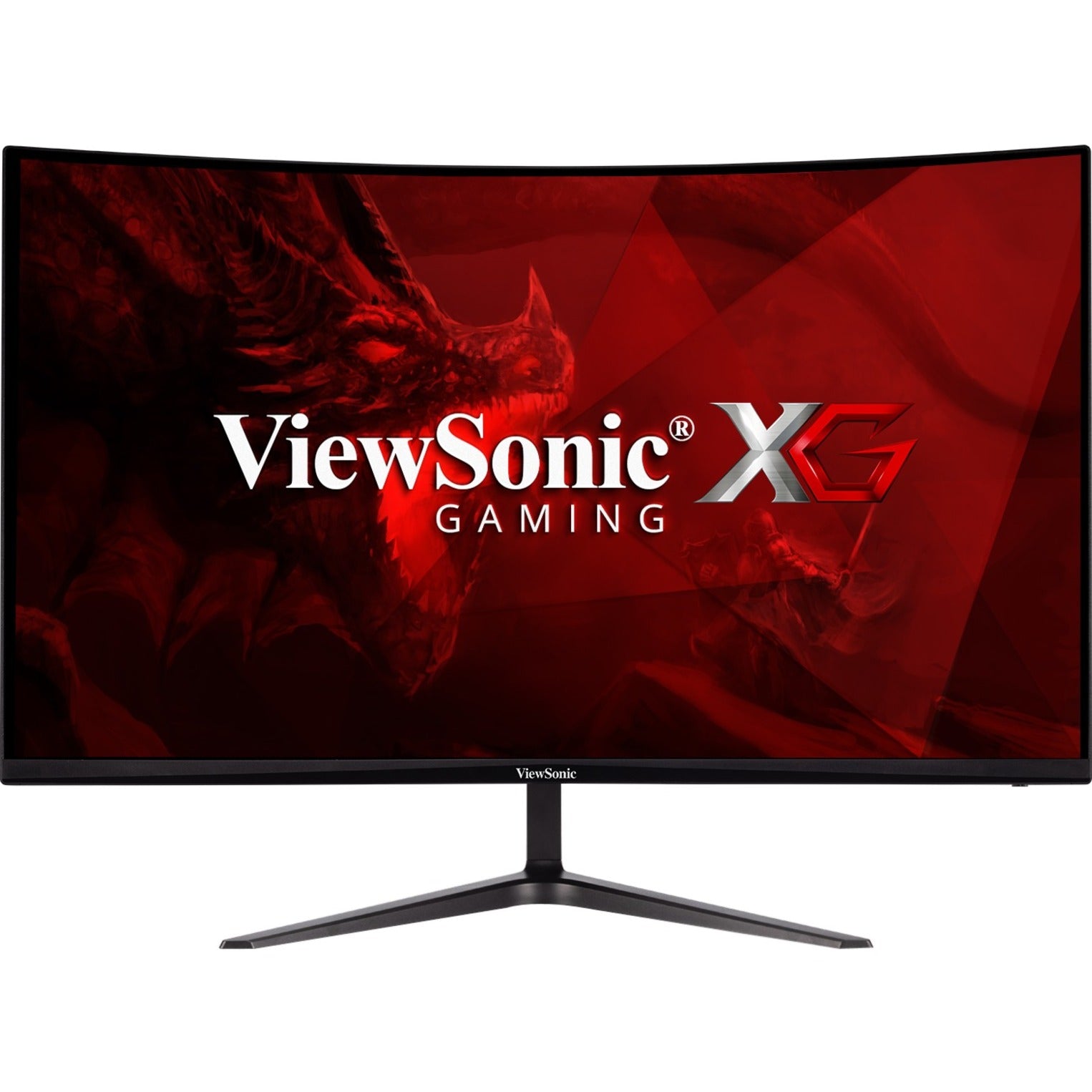 ViewSonic VX3218-PC-MHD 32" Curved HD Gaming Monitor, 165Hz, 1ms, Adaptive Sync, Anti-Glare, Flicker-Free, Black