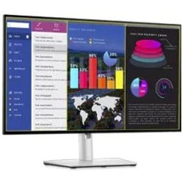 Dell DELL-U2722D UltraSharp 27 Monitor- U2722D - 68.47cm (27") LCD Monitor, 2560 x 1440, 60 Hz, Silver, Black