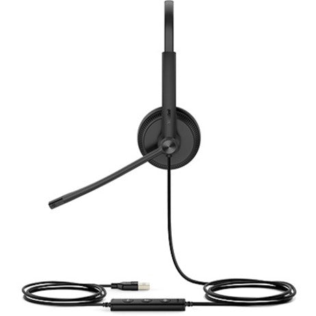 Yealink 1308047 USB Wired Headset, Unified Communication, Adjustable Boom, Lightweight, Plug and Play