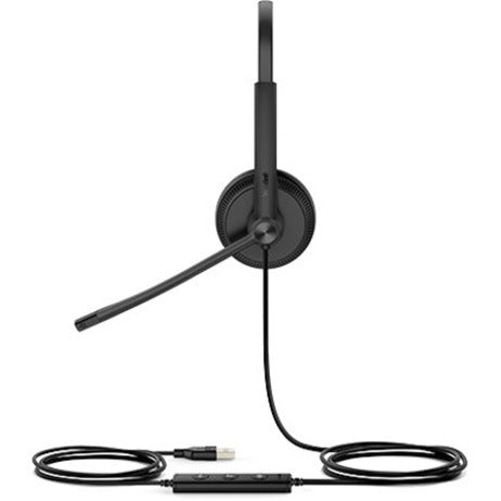 Yealink 1308046 USB Wired Headset, Microsoft Teams Button, Adjustable Boom, Lightweight, Plug and Play