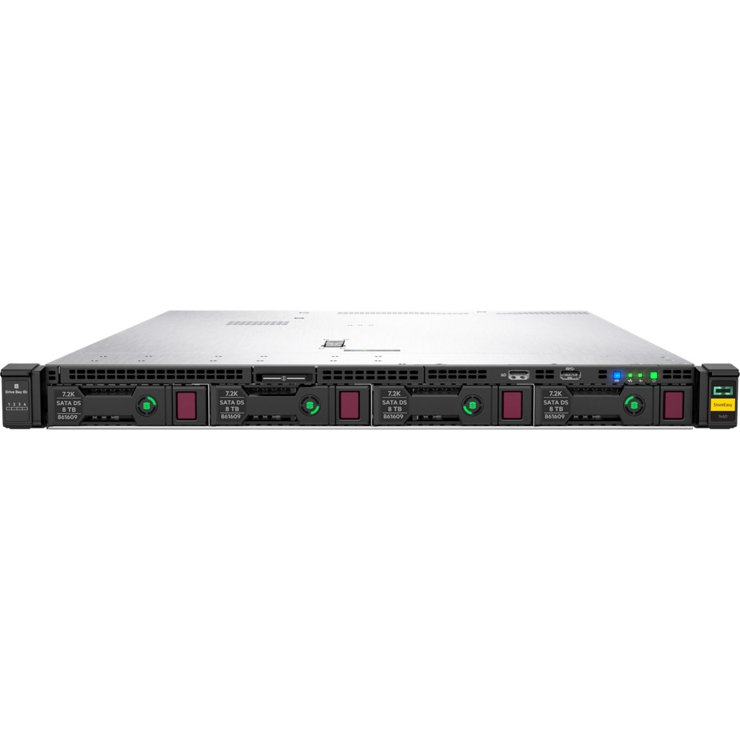 HPE R7G16A StoreEasy 1460 8TB SATA Storage with Microsoft Windows Server IoT 2019, 16GB Memory, 7200 RPM, 6 Gbit/s Transfer Rate
