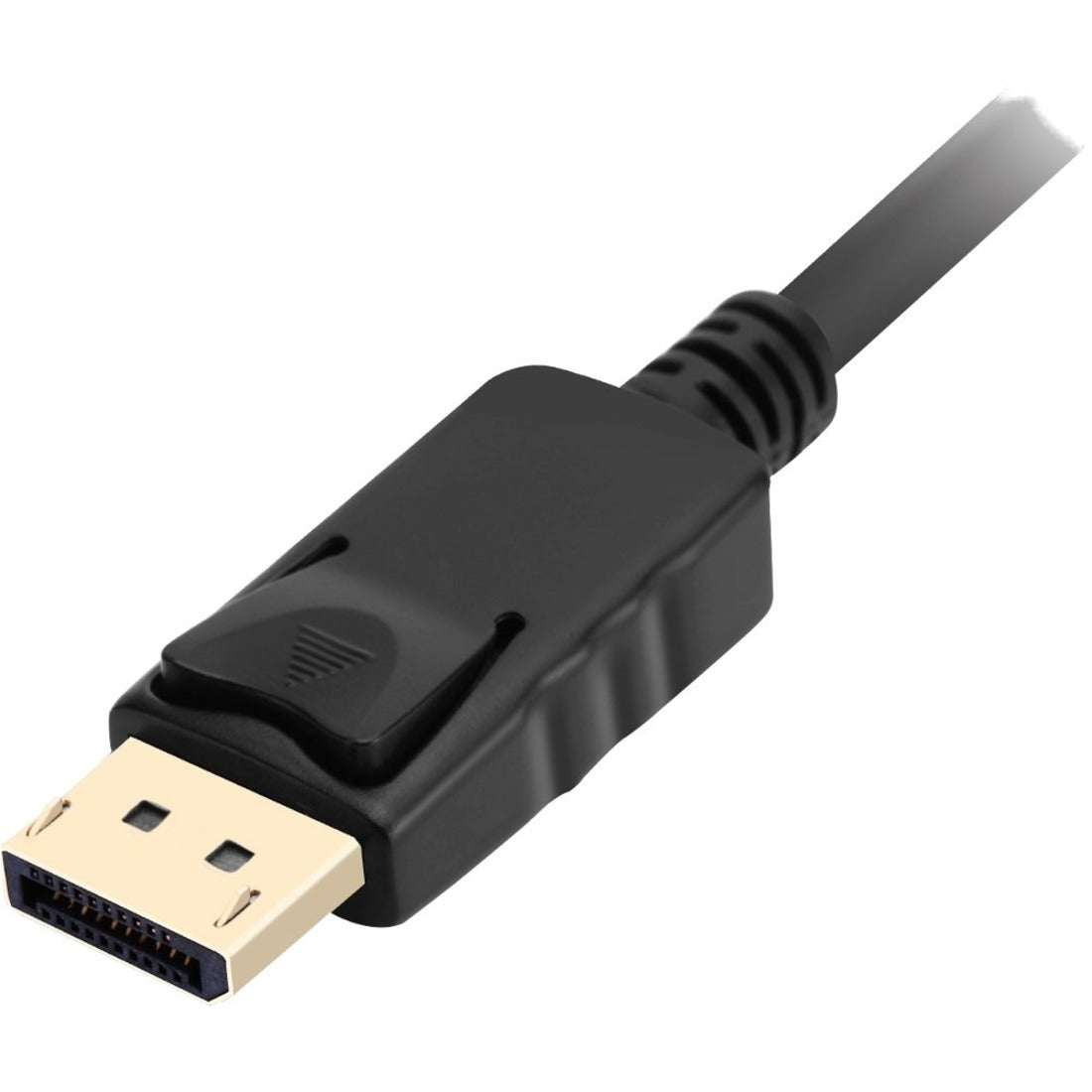 SIIG CB-DP1V12-S1 DisplayPort to DVI 6ft Cable, Plug & Play, Triple Shielded, Gold-Plated Connectors