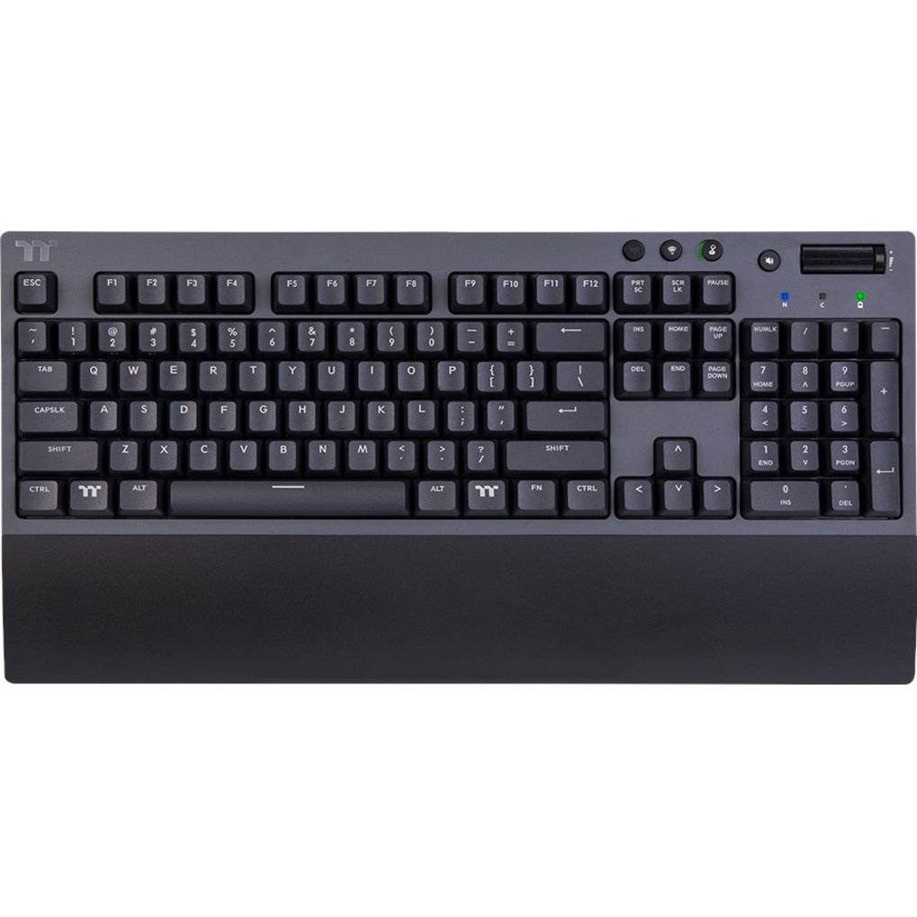 Thermaltake GKB-WOW-RDSNUS-01 W1 WIRELESS Gaming Keyboard Cherry MX Red, Mechanical Keys, Bluetooth 4.2, Multi-host Support
