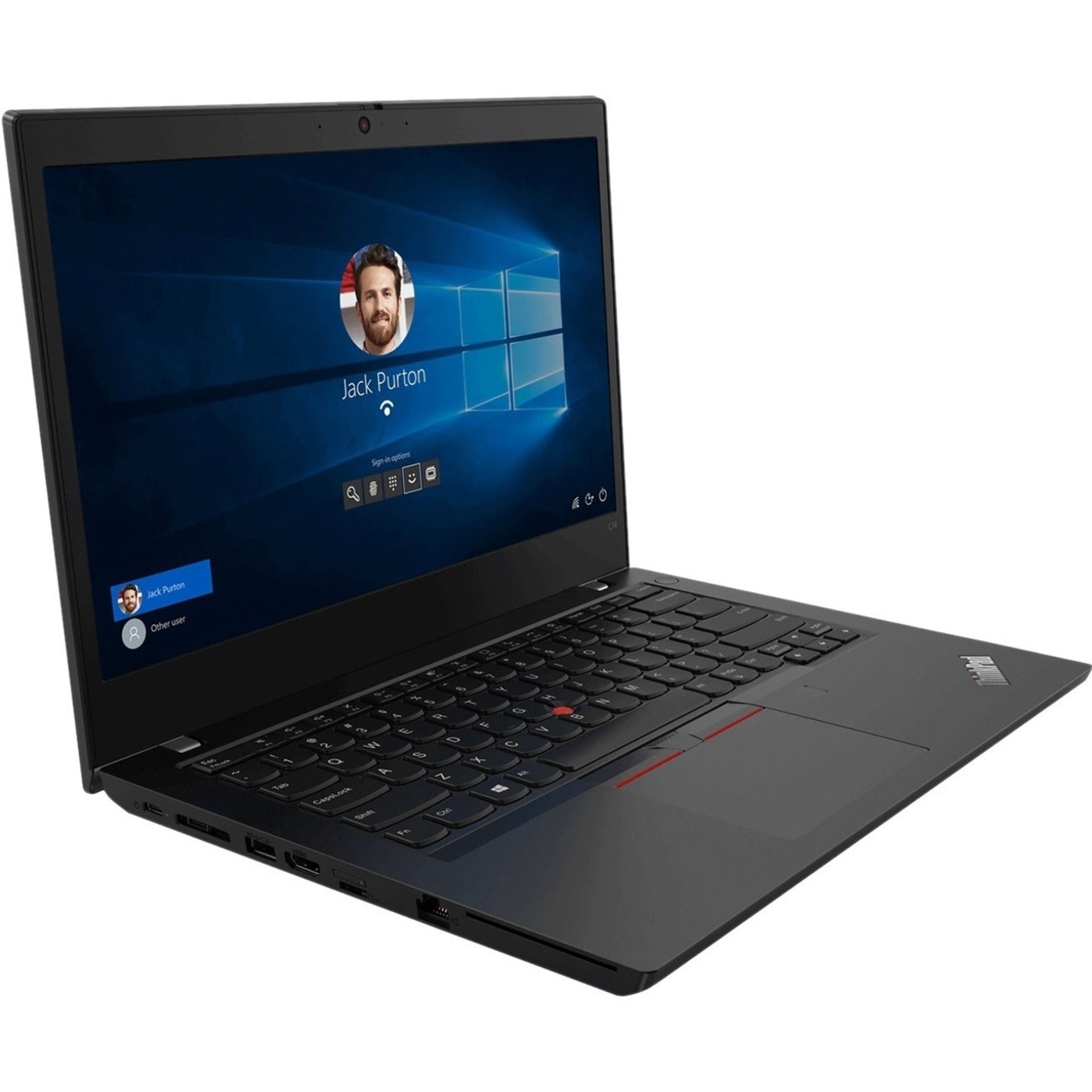 Lenovo 20X50050US ThinkPad L14 Gen2 14 Notebook, Full HD, Ryzen 7 PRO 5850U, 8GB RAM, 256GB SSD, TAA Compliant