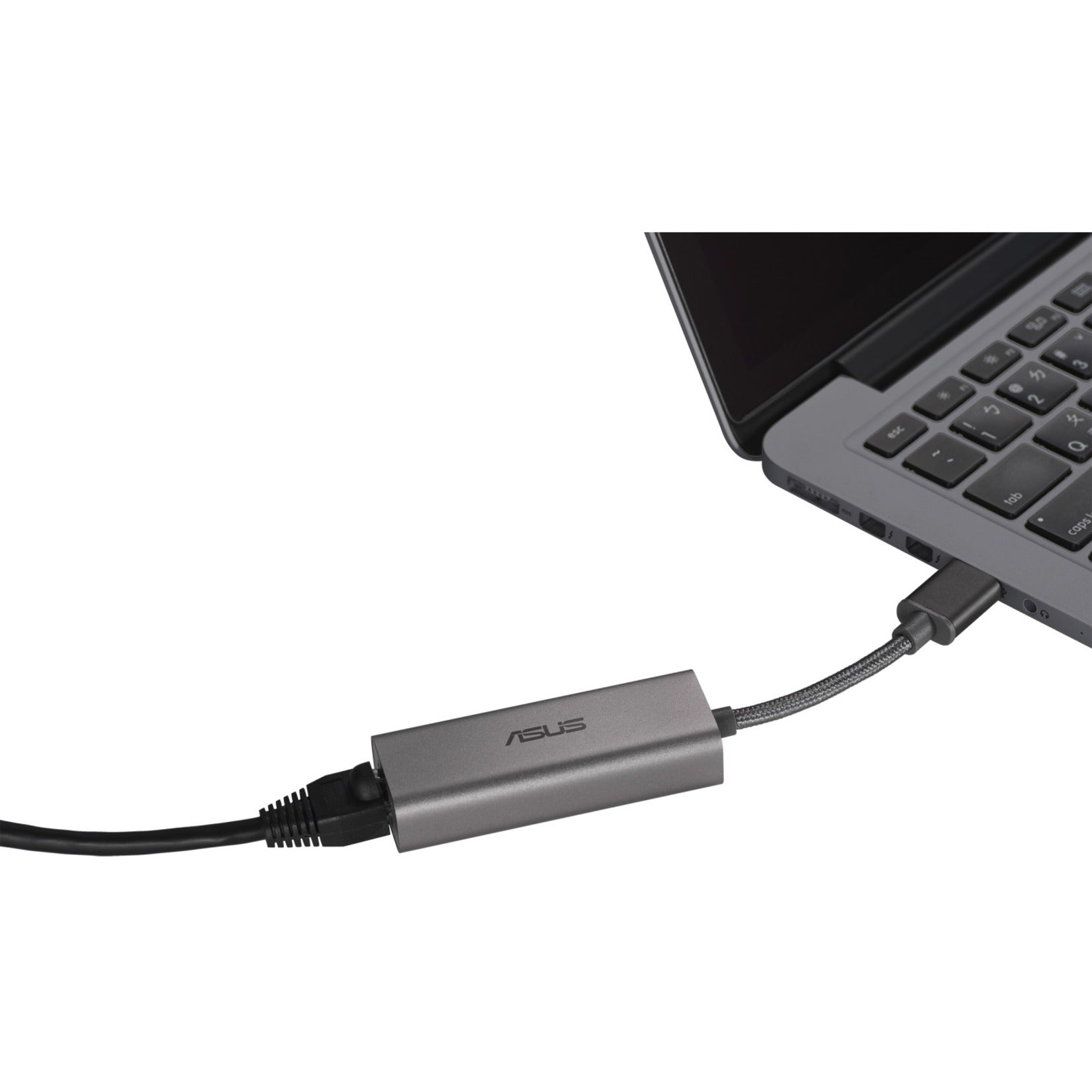 Asus USB-C2500 2.5Gigabit Ethernet Adapter, High-Speed Internet Connection for NAS Storage Device/Computer/Notebook