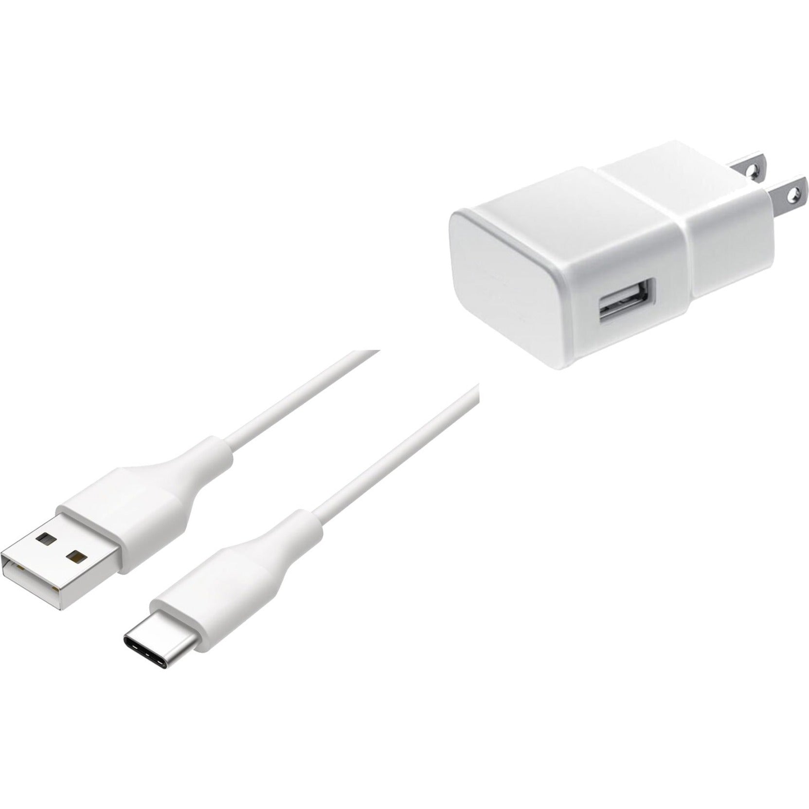 4XEM 4XSAMKITUSBCW6 Samsung USB-C 6FT Charger Kit (White), 6ft Cable, 1 Year Warranty