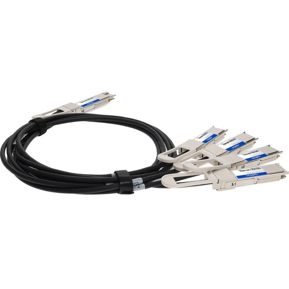 AddOn CAB-D-4Q-400G-1M-AO Twinaxial Network Cable, 3.28 ft, 400 Gbit/s, Shielded