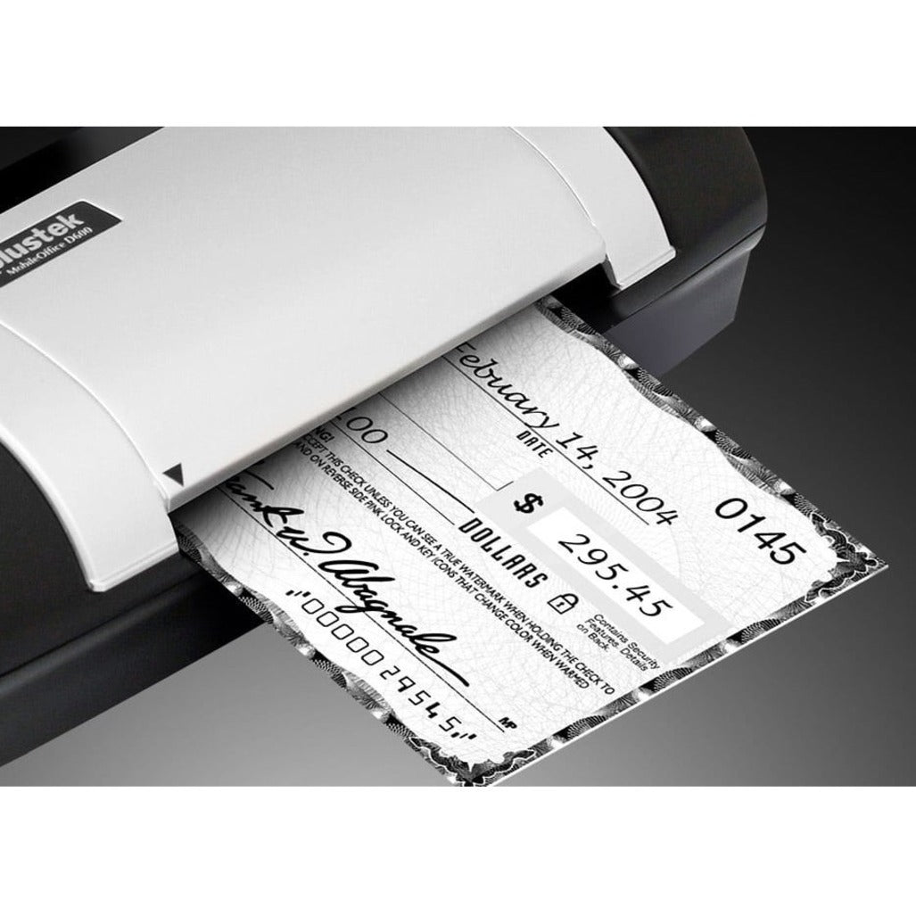 Plustek D620 MobileOffice ID Card Scanner, USB Card Scanner for Insurance Card, ID Card, Driving License