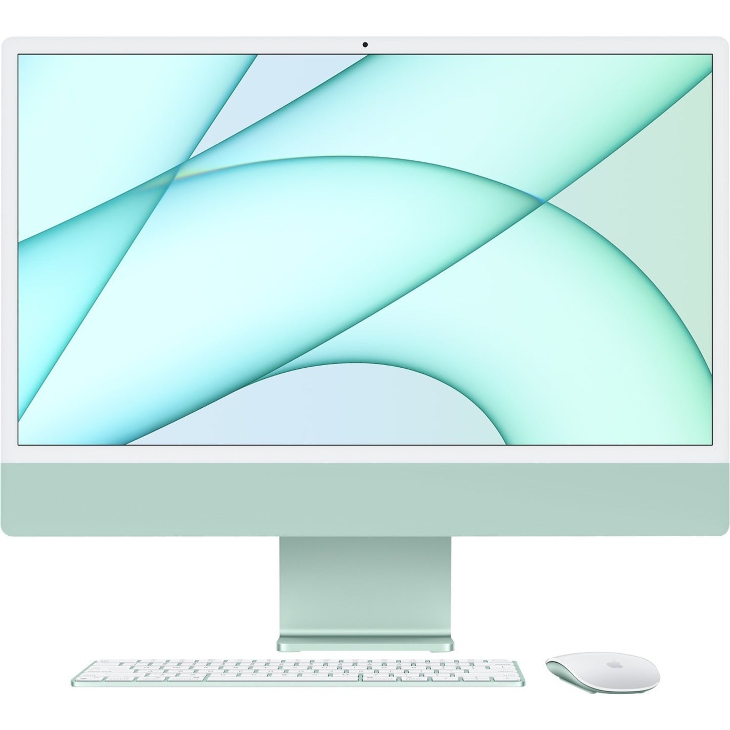 Apple MJV83LL/A iMac 24 with Retina 4.5K Display, M1 Chip, 8GB Memory, 256GB SSD, Green