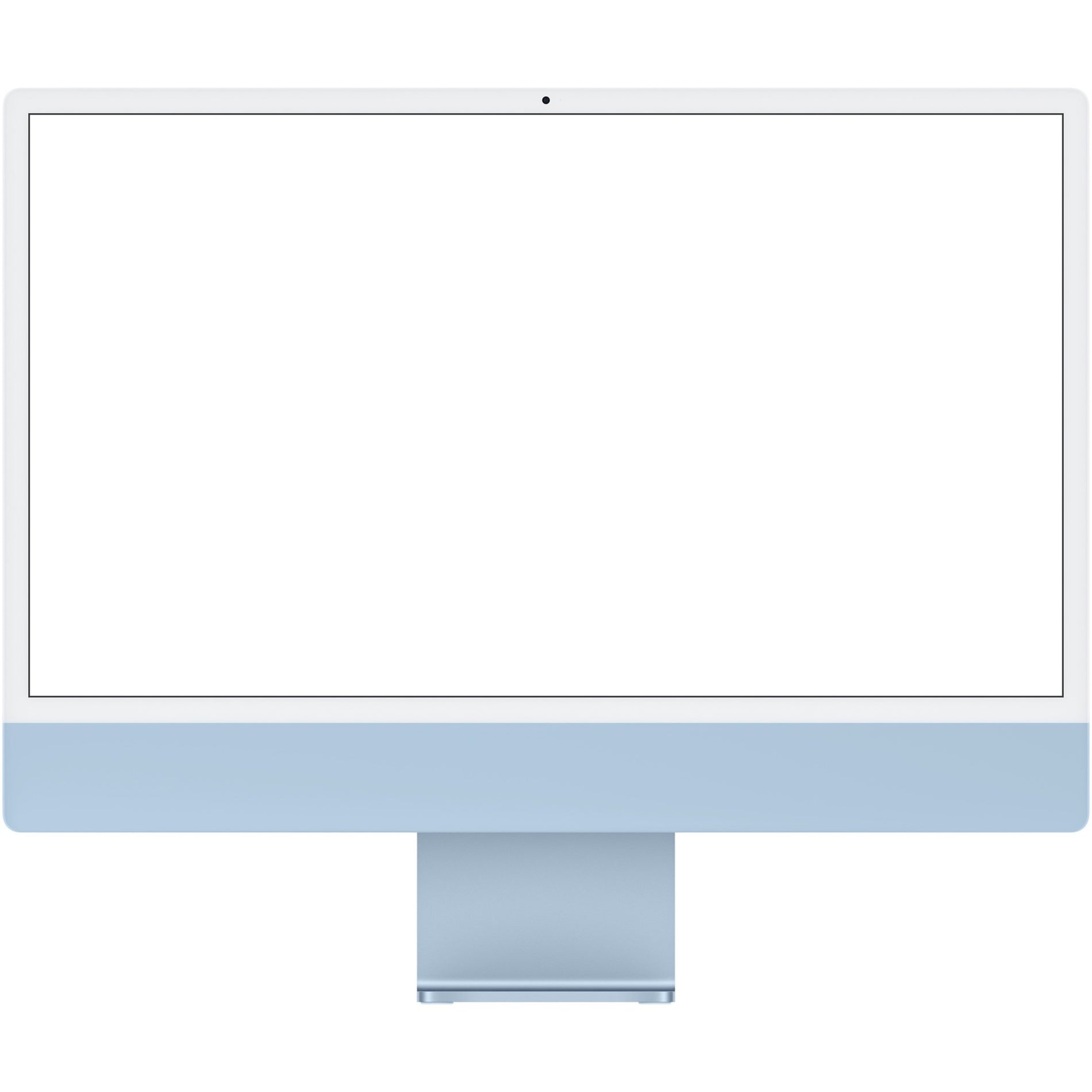 Apple MJV93LL/A iMac 24" with Retina 4.5K Display, M1, 8GB Memory, 256GB SSD, Blue