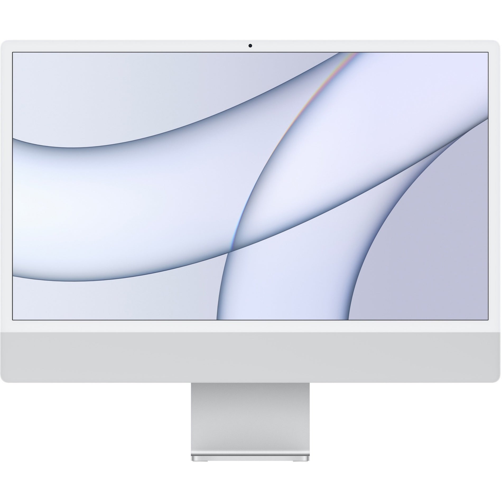 Apple MGPC3LL/A iMac All-in-One Computer, 24" Retina 4.5K Display, M1 Chip, 8GB Memory, 256GB SSD, Silver