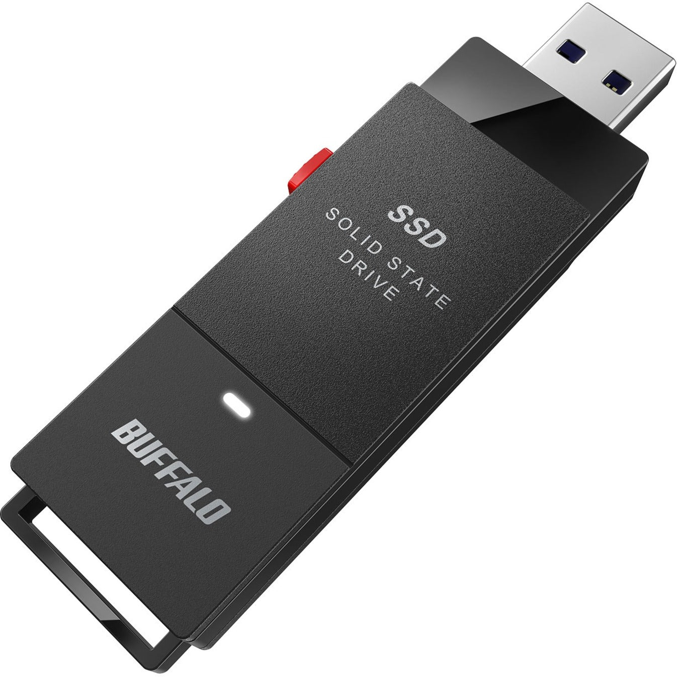 Buffalo SSD-PUT1.0U3B SSD-PUT Rugged And Portable Solid State Drive Stick, 1TB, USB 3.2 (Gen 1) Type C