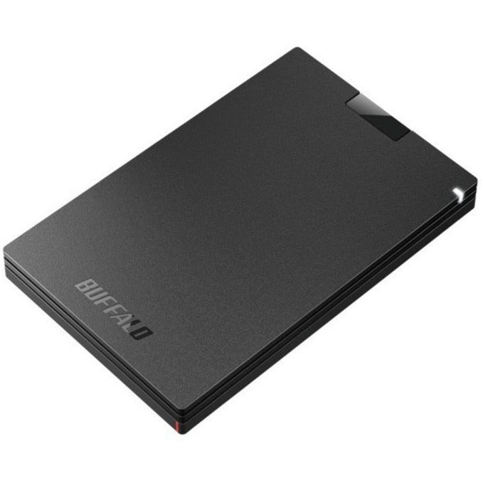 Buffalo SSD-PG500U3B SSD-PGU3 500GB Portable SSD, USB 3.2 A & C Compatible Solid State Drive External Storage