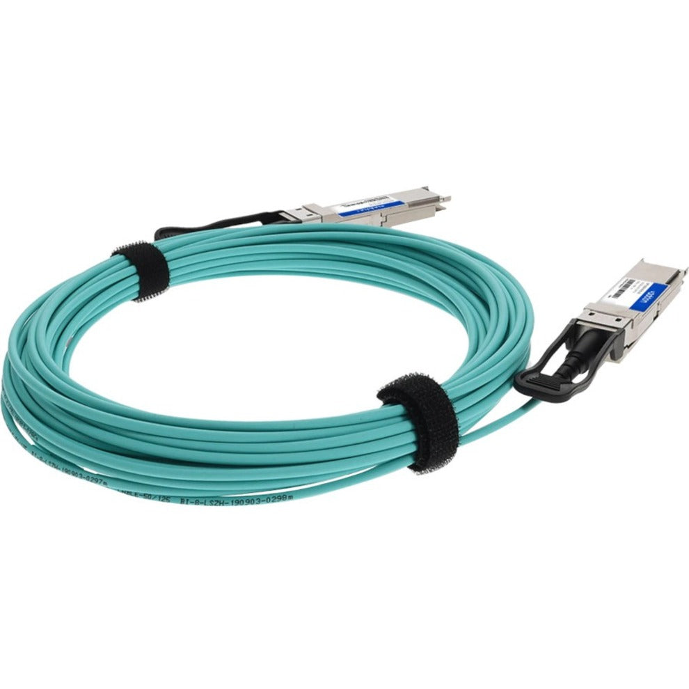 AddOn MFS1S00-H001E-AO Fiber Optic Network Cable, Multi-mode, 200 Gbit/s, 3.28 ft, Aqua