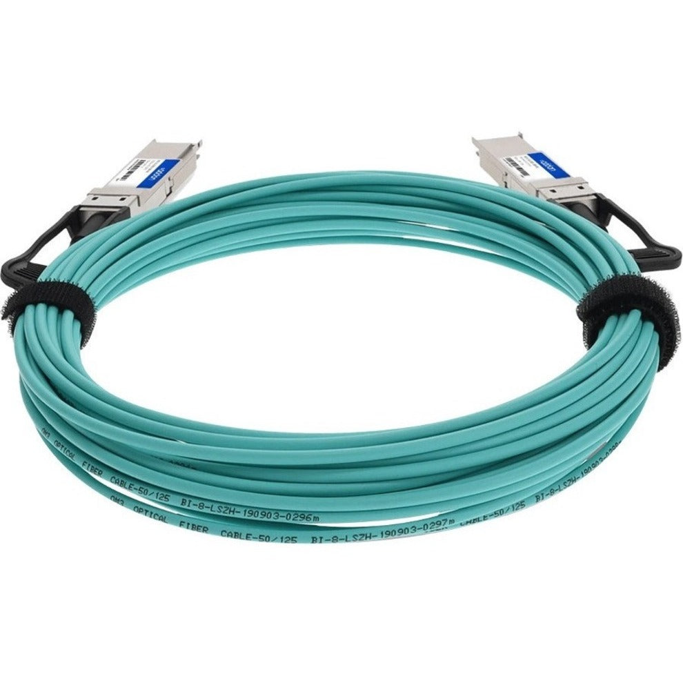 AddOn MFS1S00-V020E-AO Fiber Optic Network Cable, 65.62 ft, Multi-mode, 200 Gbit/s