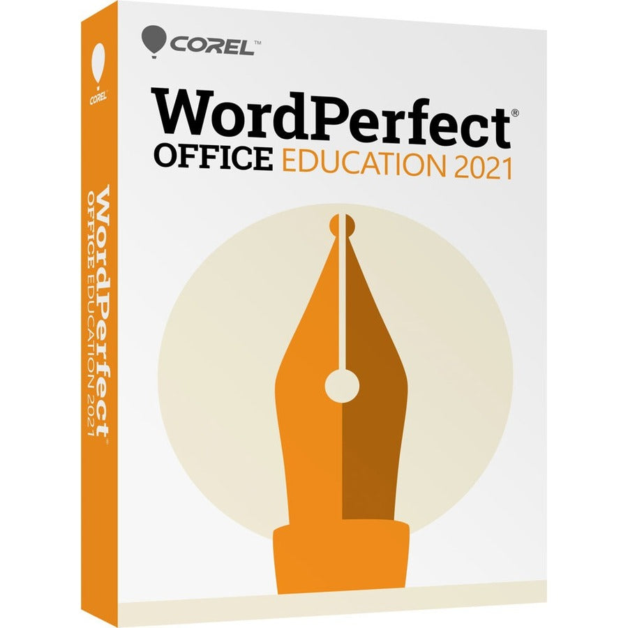 Corel WP2021PREFDVDAAM WordPerfect Office 2021 Pro Education, Software Suite for Windows