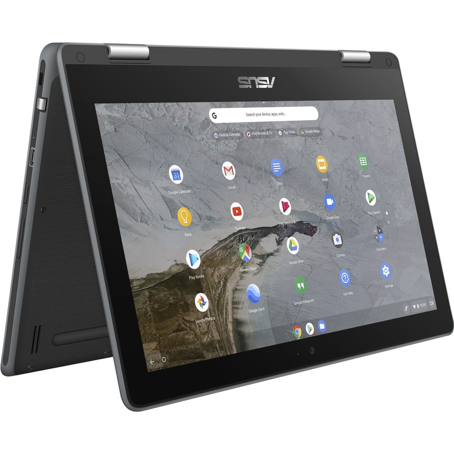 Asus C214MA-YZ02T Chromebook Flip, 11.6" Touch Screen, Intel Celeron N4020, 4GB RAM, 32GB eMMC, Chrome OS