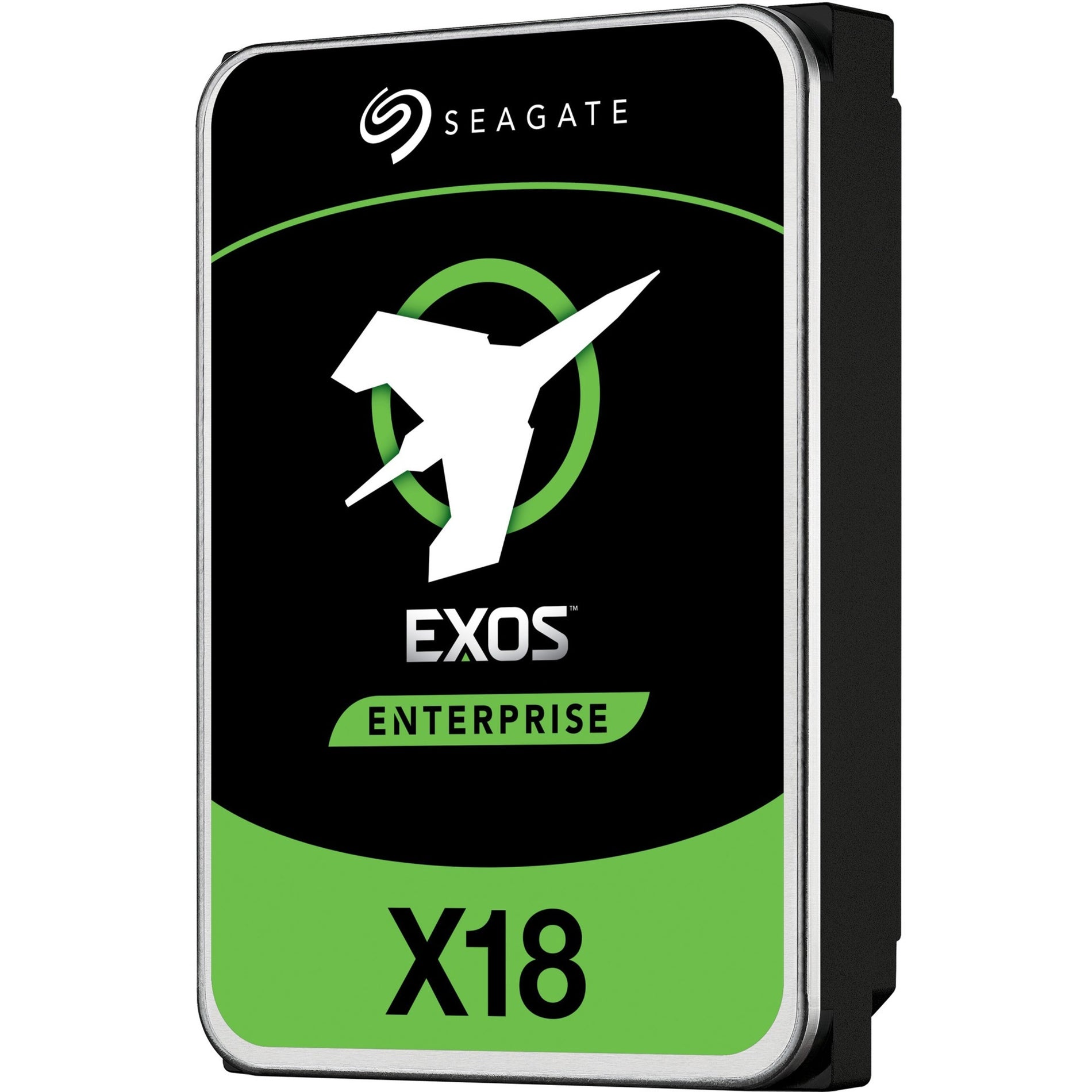 Seagate ST12000NM004J Exos X18 Hard Drive, 12TB Storage Capacity, 7200 RPM, 512e/4Kn, 5 Year Warranty