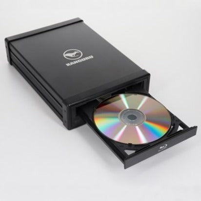 Kanguru U3-BDRW-16X USB3 BD-RE Blu-ray Disk Burner 16x, External, Black, TAA Compliant