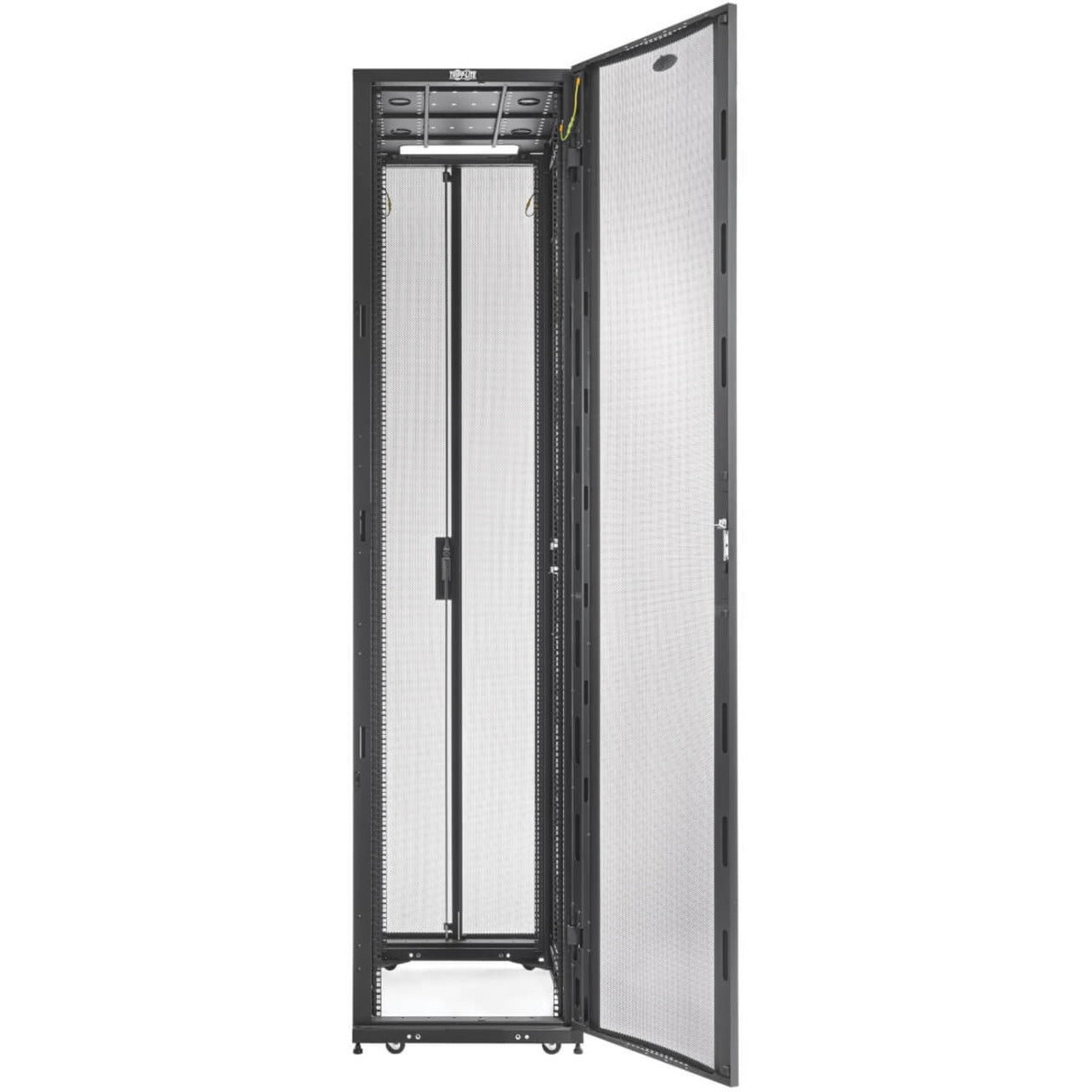Tripp Lite SR52UBDP 52U Server Rack, Casters, Cable Management, Reversible Door