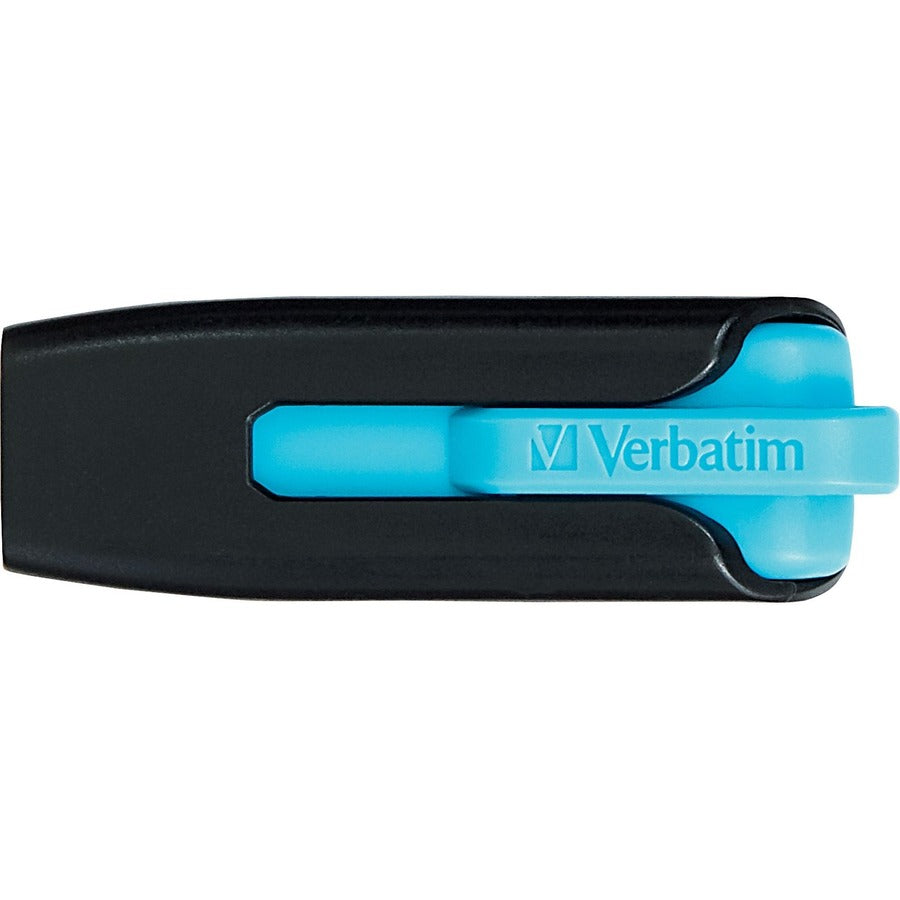 Verbatim 70900 Store 'n' Go V3 USB Drive, 32GB, Password Protection, Slide, Retractable, Capless, Assorted